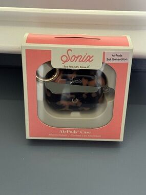 Sonix Tortoiseshell AirPods 3rd Gen Case - Brown & Black with Gold Ring